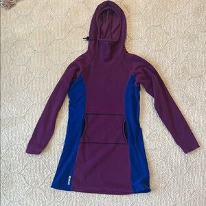 Melanzana Women's Purple Hoodie Dress